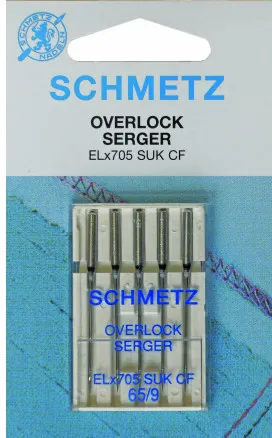 Schmetz Overlock Maskinnåler ELx705 SUK CF Str. 90 - 5 stk